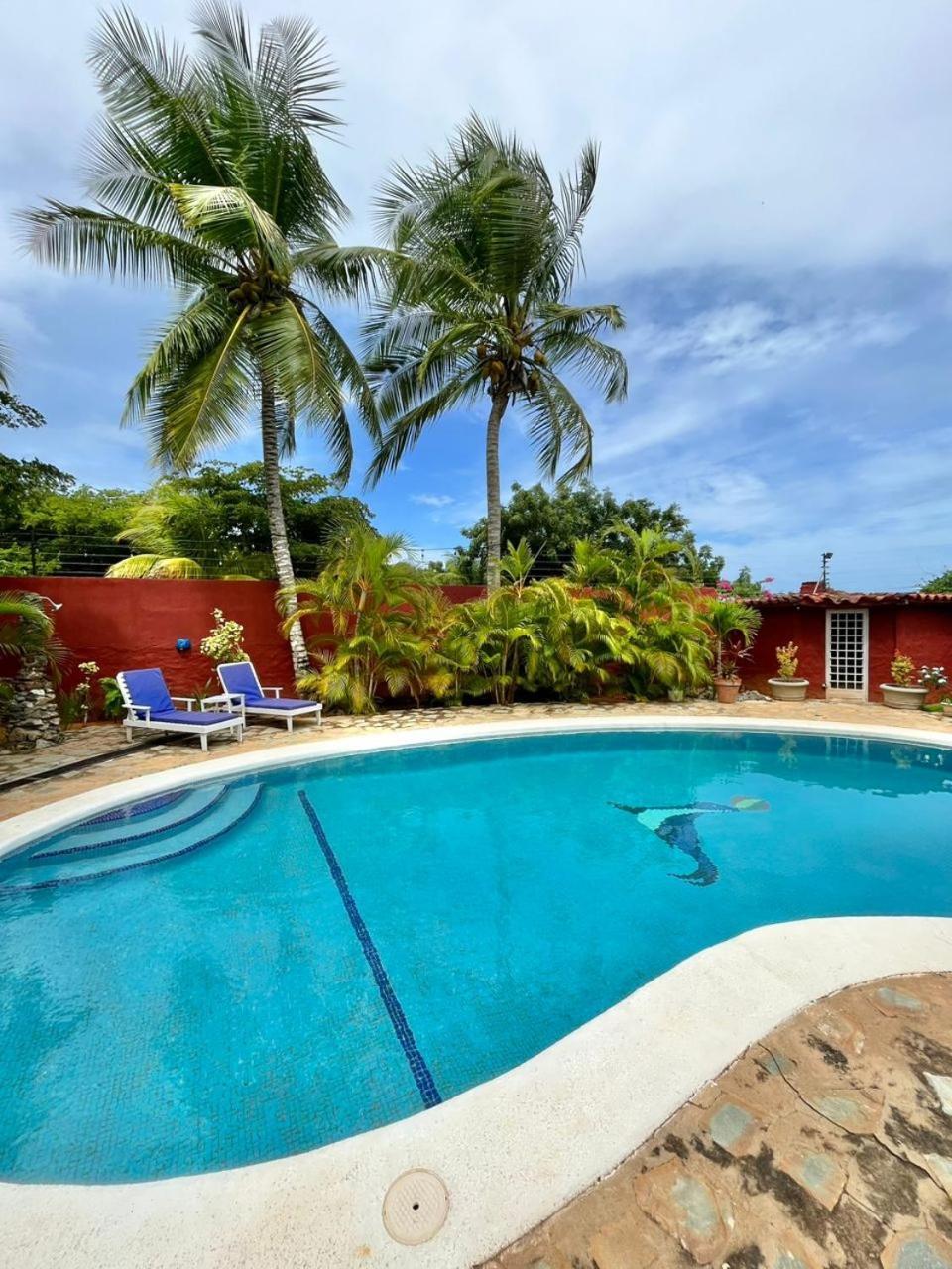 Rancho Rebecca, Villa De Lujo Para Un Max 10 Personas, Vistas Panoramicas Playa Y Montanas, Piscina, 5 H, 5 B En Guarame, Isla De Margarita Flandes Exterior photo